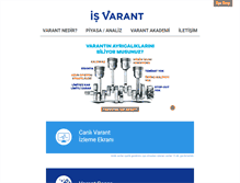 Tablet Screenshot of isvarant.com
